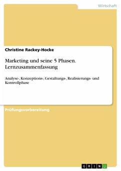 Marketing und seine 5 Phasen. Lernzusammenfassung (eBook, PDF)