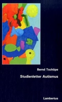 Studienletter Autismus (eBook, PDF) - Tschöpe, Bernd