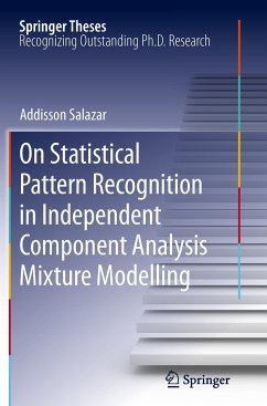 On Statistical Pattern Recognition in Independent Component Analysis Mixture Modelling