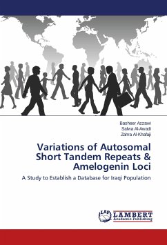 Variations of Autosomal Short Tandem Repeats & Amelogenin Loci