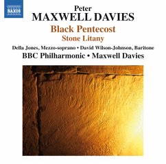 Black Pentecost/Stone Litany - Jones/Maxwell Davies/Bbc Po