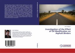 Investigation of the Effect of Oil Modification on Asphalt Binders