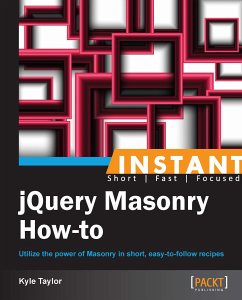 jQuery Masonry How-to (eBook, ePUB) - Taylor, Kyle
