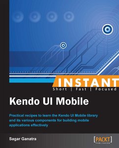 Kendo UI Mobile (eBook, ePUB) - Ganatra, Sagar