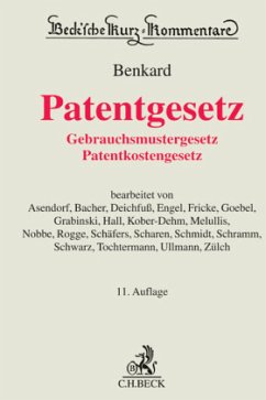Patentgesetz (PatG), Kommentar - Benkard, Georg