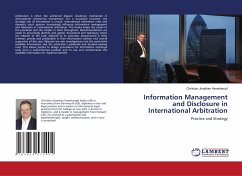 Information Management and Disclosure in International Arbitration