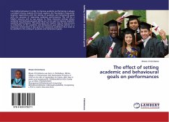 The effect of setting academic and behavioural goals on performances
