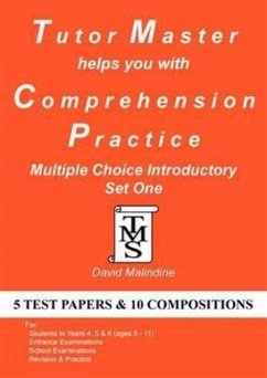 Tutor Master Helps You with Comprehension Practice - Multiple Choice Introductory Set One - Malindine, David