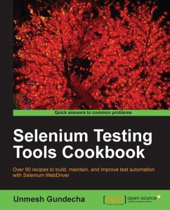 Selenium Testing Tools Cookbook (eBook, ePUB) - GUNDECHA, UNMESH