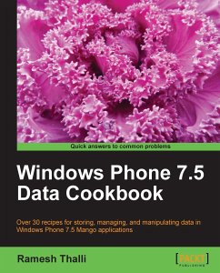 Windows Phone 7.5 Data Cookbook (eBook, ePUB) - Thalli, Ramesh