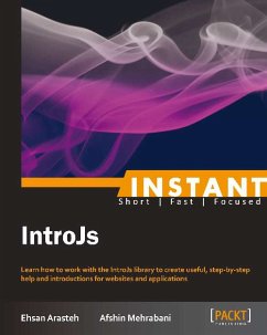 Instant IntroJs (eBook, ePUB) - Arasteh, Ehsan; Mehrabani, Afshin