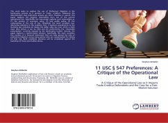 11 USC § 547 Preferences: A Critique of the Operational Law - McMullin, Stephen