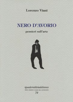 Cover Nero d'avorio. Pensieri sull'arte