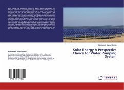 Solar Energy A Perspective Choice for Water Pumping System