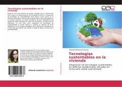 Tecnologías sustentables en la vivienda - Mendoza Cavazos, Yolanda