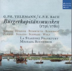 Cover Telemann & C.P.E. Bach: Hamburger Kapitänsmusiken