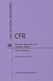 Code of Federal Regulations, Title 38, Pensions, Bonuses, and Veterans' Relief, PT. 18-End, Revised as of July 1, 2014