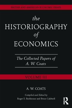 The Historiography of Economics - Coats, A W Bob