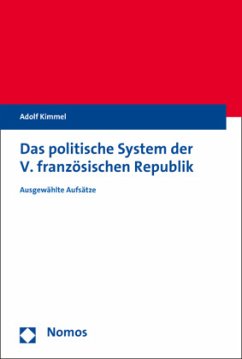 Cover Das politische System der V. französischen Republik