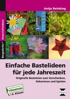 Cover Einfache Bastelideen für jede Jahreszeit, m. 1 CD-ROM