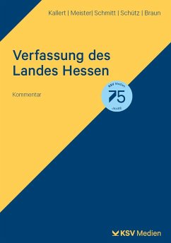 Verfassung des Landes Hessen - Baudewin, Christian; Kallert, Rainer; Meister, Johannes; Schmitt, Olaf; Schütz, Carsten