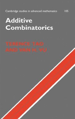 Additive Combinatorics (eBook, ePUB) - Tao, Terence