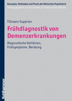 Frühdiagnostik von Demenzerkrankungen (eBook, PDF) - Supprian, Tillmann