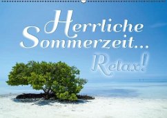 Herrliche Sommerzeit... Relax! / Geburtstagskalender (Wandkalender immerwährend DIN A2 quer) - Viola, Melanie