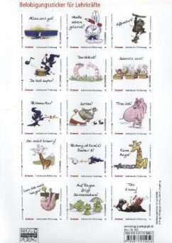 Cover Belobigungssticker für Lehrkräfte