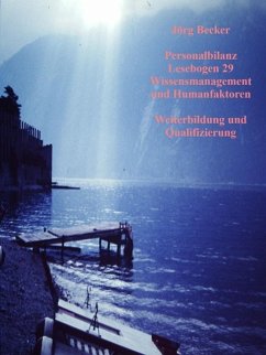 Cover Personalbilanz Lesebogen 29 Wissensmanagement und Humanfaktoren (eBook, ePUB)