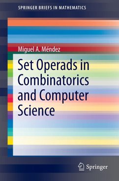 Set Operads in Combinatorics and Computer Science - Méndez, Miguel A.