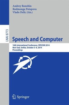 Speech and Computer