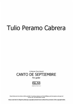 Canto de Septiembre (eBook, ePUB) - Peramo Cabrera, Tulio
