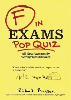F in Exams: Pop Quiz - Benson, Richard