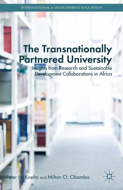 The Transnationally Partnered University - Koehn, P.;Obamba, M.