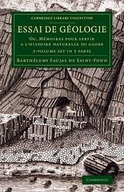 Essai de Géologie 2 Volume Set in 3 Pieces - Faujas-De-St -Fond, Barthélemy