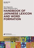 Handbook of Japanese Lexicon and Word Formation