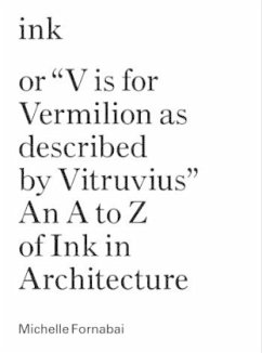 Cover Ink, or 'V is for Vermilion as Described by Vitruvius'