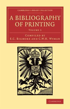 Cover A Bibliography of Printing