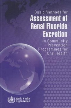 Basic Methods for Assessment of Renal Fluoride Excretion in Community Prevention Programmes for Oral Health - World Health Organization