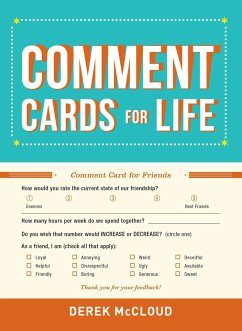 Comment Cards for Life - McCloud, Derek