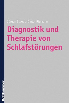 Cover Diagnostik und Therapie von Schlafstörungen (eBook, PDF)