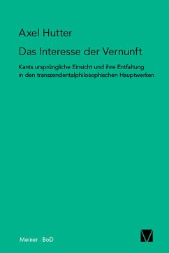 Das Interesse der Vernunft (eBook, PDF) - Hutter, Axel