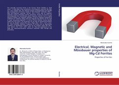 Electrical, Magnetic and Mössbauer properties of Mg-Cd Ferrites