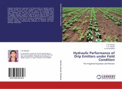Hydraulic Performance of Drip Emitters under Field Condition