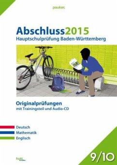 Abschluss 2015 - Hauptschulprüfung Baden-Württemberg, m. Audio-CD