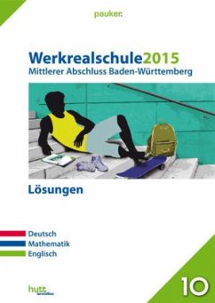 Cover Werkrealschule 2015 - Mittlerer Abschluss Baden-Württemberg Lösungen