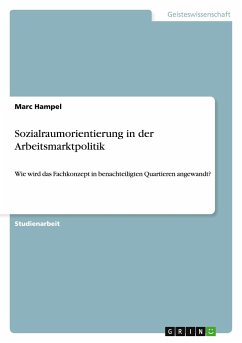 Sozialraumorientierung in der Arbeitsmarktpolitik - Hampel, Marc