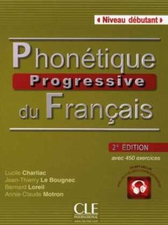Phonétique progressive du Français, Niveau débutant, 2e édition, m. MP3-CD