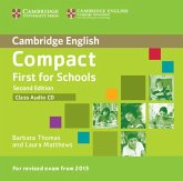Class Audio-CD / Compact First for Schools - Second edition